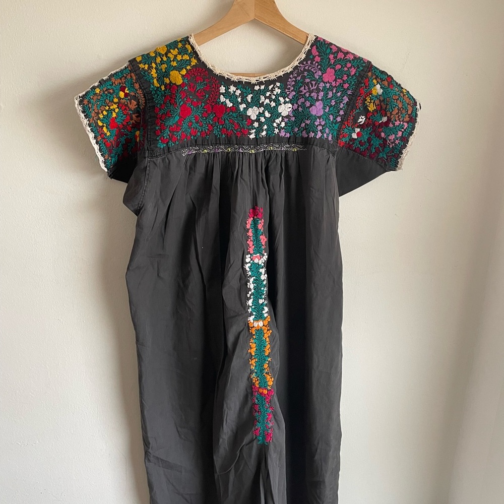 Mexican embroidered  Dress
